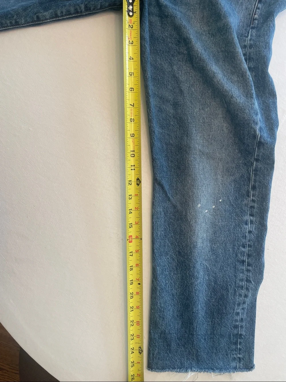 R13 Cross-Over Jeans - Jasper wash. sz 28 - Picture 7 of 9